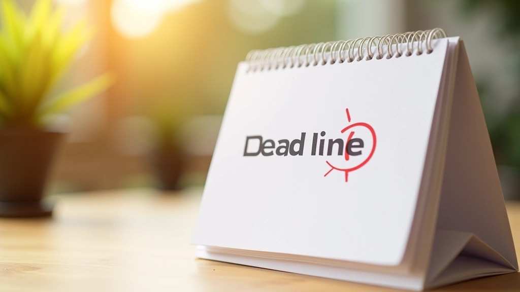 Wandkalender mit eingekreistem Datum zeigt Frist für Widerspruch zur Nebenkostenabrechnung